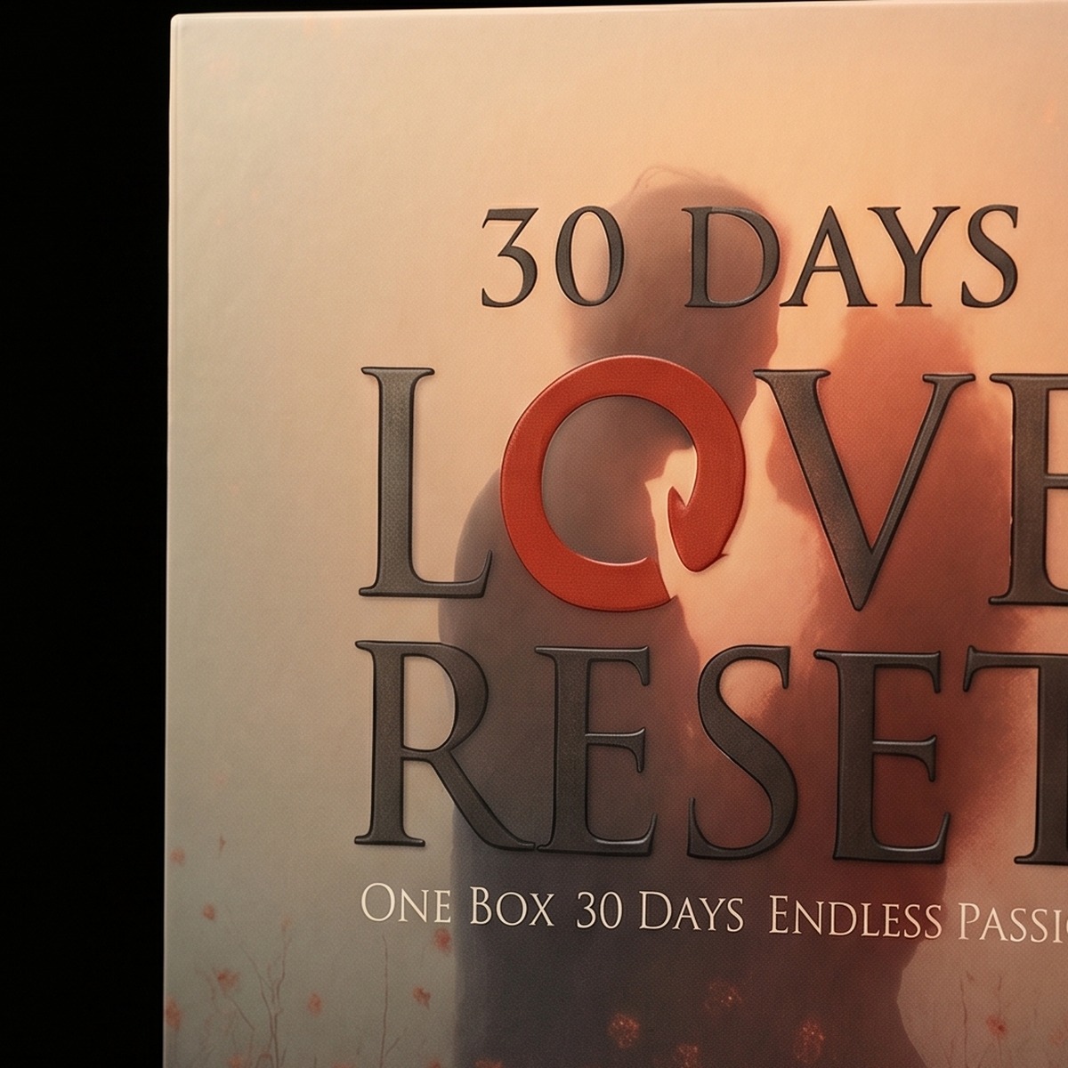 Die geöffnete 30 Days Love Reset Box mit Karten